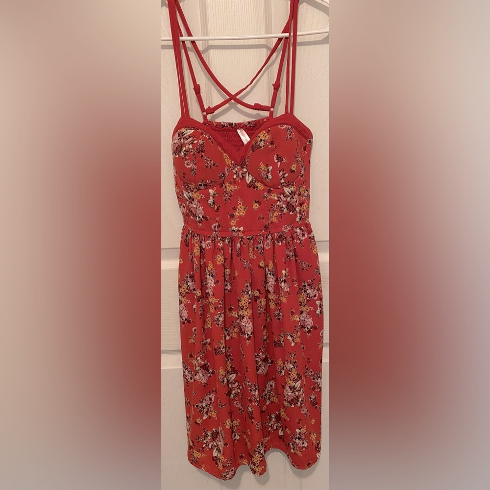 Xhilaration Floral Mini Dress